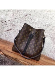 2017 louis vuitton monogram canvas original bag neonoe M44020 black JH00808Dy68