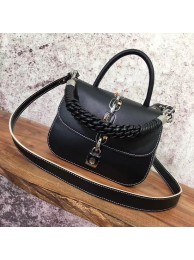 2017 louis vuitton original leather chain it bag bb M54520 black JH00764TL77