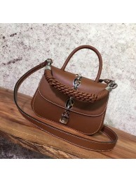 2017 louis vuitton original leather chain it bag bb M54520 coffee JH00768Vj56