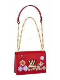2017 newest louis vuitton Original leather Shoulder Bag 50271 red JH00657fo19