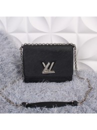AAA 1:1 Louis Vuitton epi leather shoulder bag 50123 black JH01114IL96