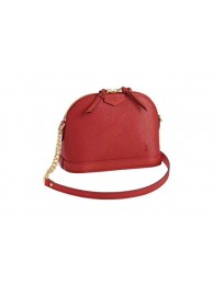 AAA 1:1 Louis Vuitton original Epi Leather Shoulder Bag M50321 red JH00417WE81