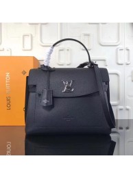 AAA 1:1 Louis Vuitton original LOCKME EVER M51395 black JH01643RI87