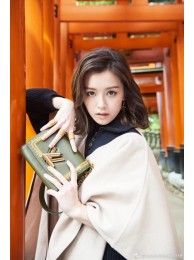 AAA 1:1 louis vuitton TWIST Original leather Shoulder Bag A50273 green JH00524IL96