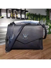 AAA Copy louis vuitton original Leather MY LOCKME 54849 black JH00535JY49