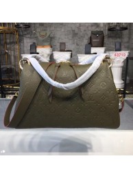 AAA Louis vuitton original mongram empreinte PONTHIEU PM M43721 Khaki JH01297pL24