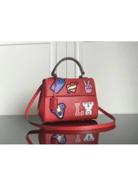 AAA Replica Louis Vuitton original Epi Leather CLUNY BB M52484 red JH01622UG71