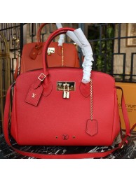 AAAAA Imitation Louis Vuitton Veau Nuage Leather Milla MM M51685 red JH01427wA64