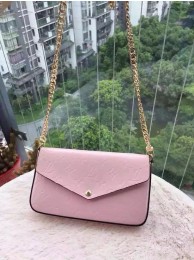 Best Quality Louis Vuitton Monogram Vernis Mini Bag 61293 Pink JH01103Ss63