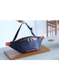 Cheap Louis Vuitton Damier Graphite Canvas Belt Bag N44445 JH01437KK24