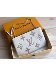 Cheap Louis vuitton DOUBLE ZIP POCHETTE M80084 Cream JH00237YU36