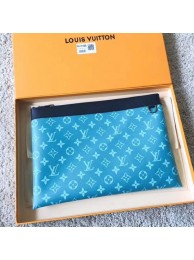 Cheap Louis Vuitton Monogram Canvas Clutch Bag POCHETTE APOLLO B61692 sky blue JH00053PC54