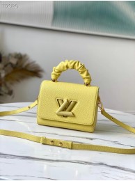 Cheap Louis Vuitton TWIST PM M58691 Ginger Yellow JH00083sS51
