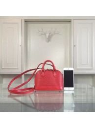 Copy Best Quality Louis Vuitton epi leather mini tote bag 50516 red JH01073kr31
