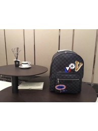 Copy High Quality Louis Vuitton JOSH BACKPACK N64424 black JH00651xG96