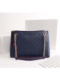 Copy Louis Vuitton Monogram Empreinte SURENE MM M43758 Marine Rouge JH01730wz58