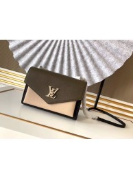 Copy Louis Vuitton MYLOCKME BB M55522 apricot&green JH00549Ds70