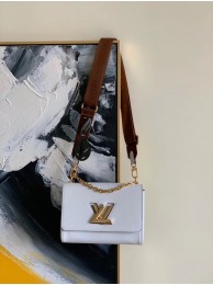 Copy Louis vuitton original epi leather TWIST M50280 white JH00517nY30