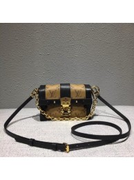 Copy louis vuitton original Monogram Canvas Lipstick bag 44186 yellow JH00360nS53