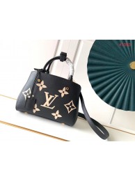 Copy Louis Vuitton Original MONTAIGNE BB M45489 black JH00366ms30