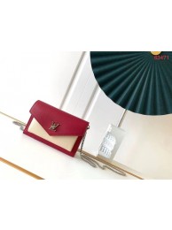 Copy Louis Vuitton Original MYLOCKME Chain Bag M63471 red&white JH00377OM51