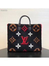 Copy Luxury Louis Vuitton Monogram Canvas Original M44412 black&red JH00690qe74