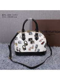 Designer Fake Louis Vuitton Monogram Vernis Stickers Alma BB M6600 JH01129TP23