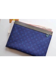 Designer Louis Vuitton Monogram Canvas Clutch Bag POCHETTE APOLLO N63048 blue JH00234Iz48