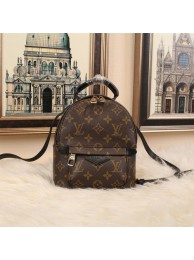 Designer Replica Louis Vuitton Monogram Canvas Backpack M40019 Brown JH01069Fi42