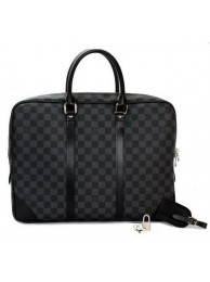 Fake AAAAA Louis Vuitton Damier Graphite Canvas Popte-Documents Voyage N41125 JH01665oE28