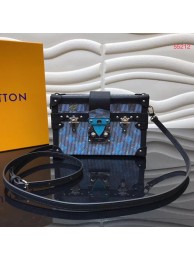 Fake Best Louis vuitton original PETITE MALLE M55468 blue JH00792zZ68
