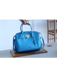 Fake Cheap Louis vuitton original calfskin M51445 blue JH01475Wq19