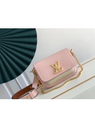 Fake Louis Vuitton LOCKME TENDER M58555 Rosewater Pink JH00086HB93