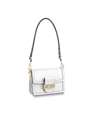 Fake Louis Vuitton MINI DAUPHINE M55836 White JH00703DK43