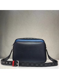 Fake Louis Vuitton original Epi leather NIL SLIM M51465 dark blue JH01803gE29