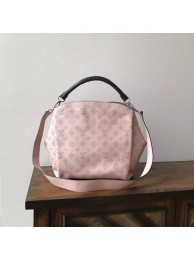 Fake Louis Vuitton original Mahina Leather BABYLONE M50032 pink JH00473DK43