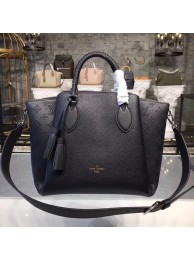 Fake Louis Vuitton Original Mahina Leather HAUMEA M55029 black JH01683zI86