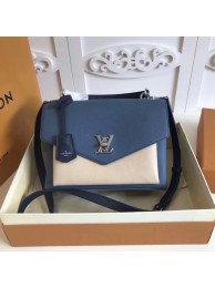 Fake Louis vuitton original MY LOCKME M54849 blue&white JH01544tZ32