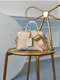 Fake Louis Vuitton Original PETITE MALLE SOUPLE M45394 Cream JH00349jp38