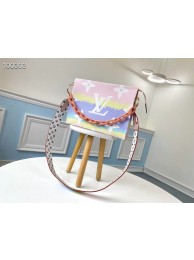 Fake Replica Louis Vuitton Monogram Canvas Original Leather M68137 pink JH00597cN57