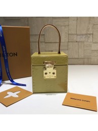 Fake Replica Louis Vuitton Monogram Vernis Original BLEECKER BOX M52464 green JH01575Ml87