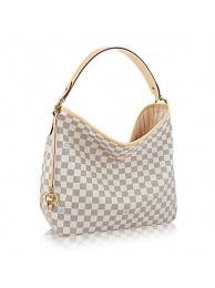 Fashion Louis Vuitton Damier Azur Canvas Delightful MM N41464 Beige JH00785NC66