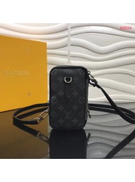 Fashion Louis vuitton original DOUBLE PHONE M69534 black JH00425NC66