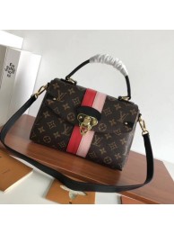 Fashion Louis vuitton original monogram canvas ONE HANDLE 48998 pink&red JH00060Rn14