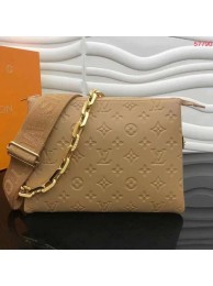 First-class Quality Louis Vuitton COUSSIN PM M57793 Camel JH00092JF90