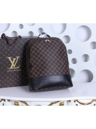 First-class Quality Louis Vuitton Damier Ebene Graphite Jake Backpack 41558 Coffee JH00955gc84