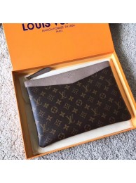 First-class Quality Louis vuitton original Monogram Canvas DAILY POUCH M62048 grey JH01272JF90