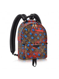 High Imitation Louis Vuitton Monogram Canvas Palm Springs Backpack PM M41981 Sugar Pink Poppy JH00861vF44
