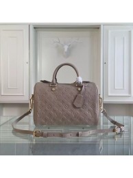 High Imitation Louis Vuitton Monogram Empreinte 30CM Tote Bag M91330 Grey JH01065mt35