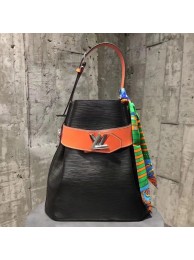High Quality Fake Louis Vuitton original Epi leather TWIST BUCKET M52803 black JH01900WC64